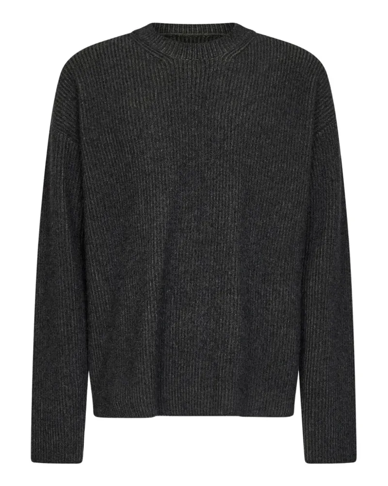 Uma Wang Gerippter Pullover - Grau Grau
