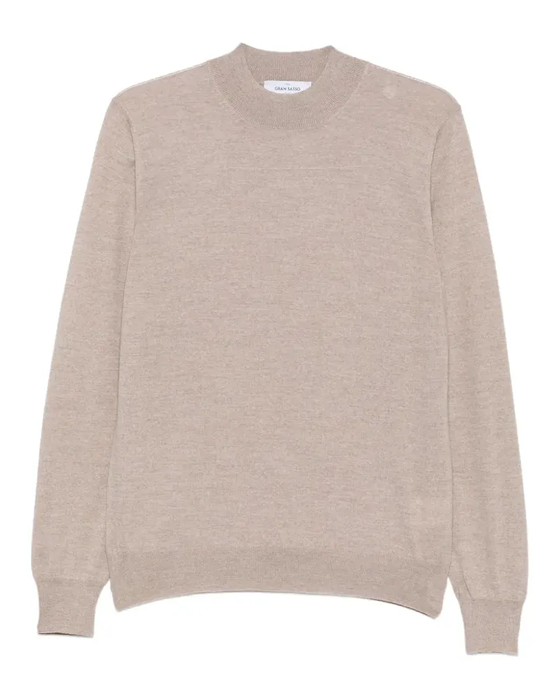 Gran Sasso Pullover mit Stehkragen - Nude Nude
