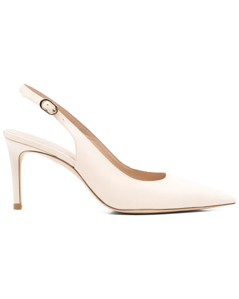 Stuart Weitzman Stuart Power Slingback-Pumps 70mm - Nude Nude