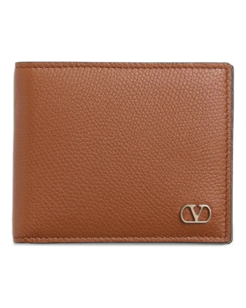 Valentino Garavani VLogo Signature Portemonnaie - Braun Braun