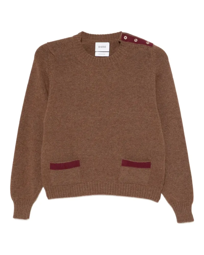 Barrie Ribbon Pullover - Braun Braun