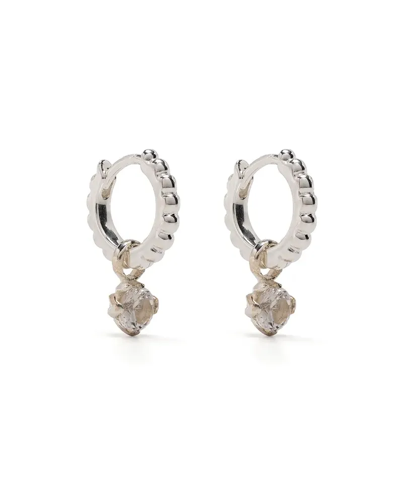 Dower & Hall Dotty Story Creolen - Silber Silber