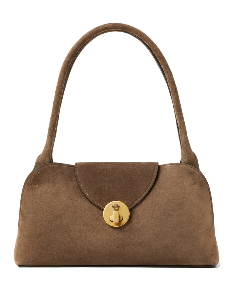 Versace Vivian East-West-Schultertasche - Braun Braun