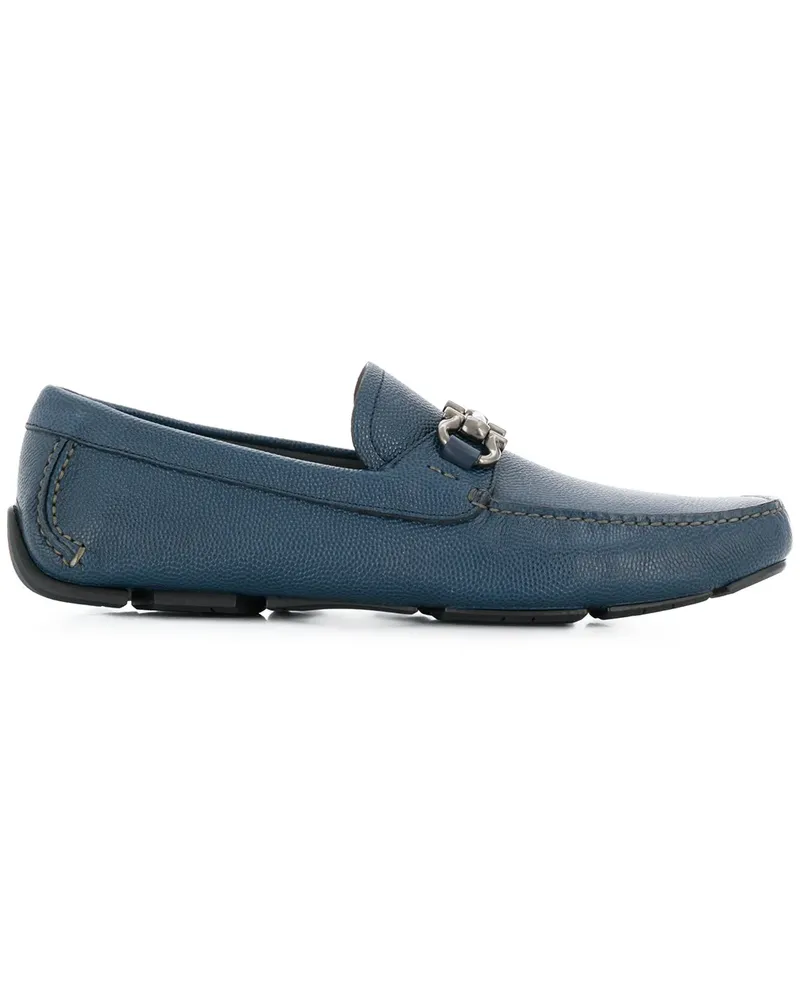 Ferragamo Loafer mit Schnalle - Blau Blau