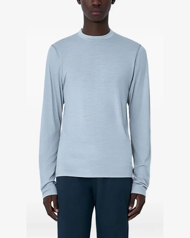 Rier Klassisches Langarmshirt - Grau Grau