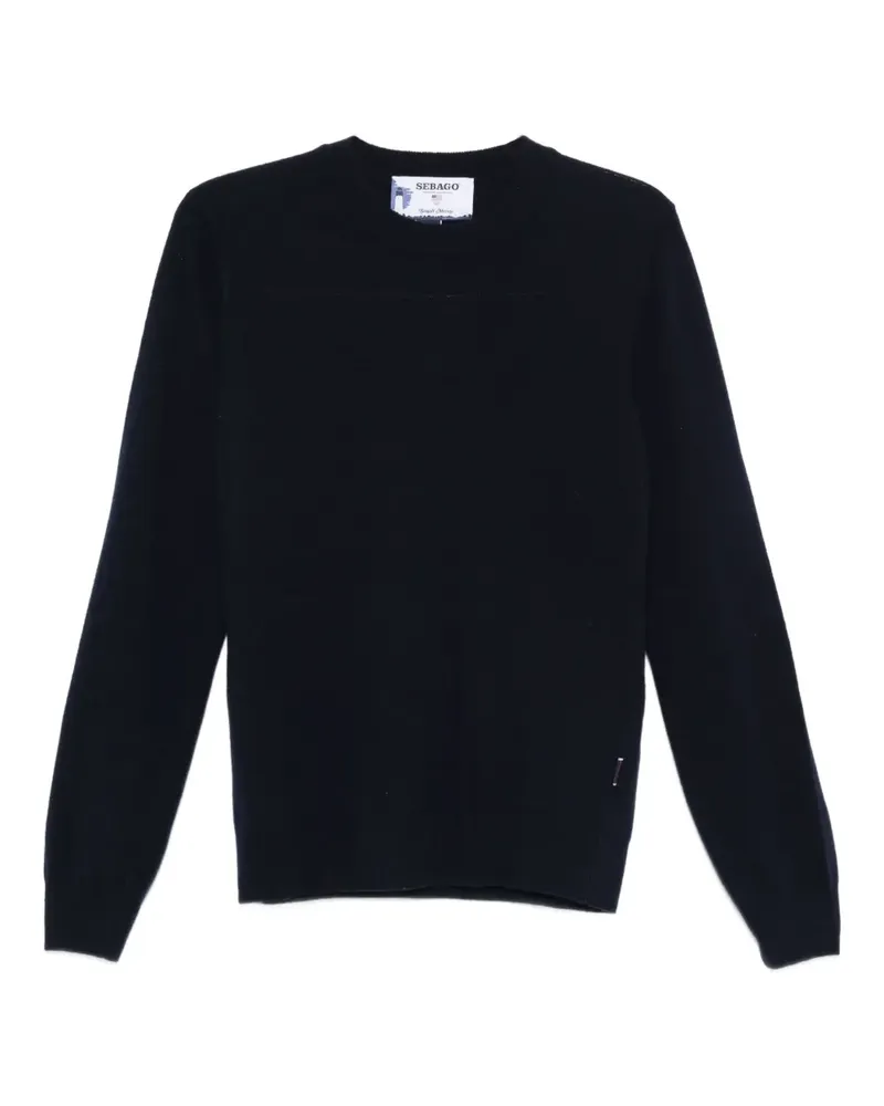 Sebago Pullover mit Rundhalsausschnitt - Blau Blau