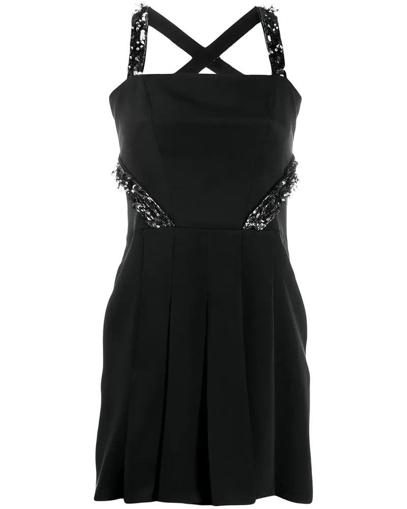 Emilio Pucci Kleid mit Pailletten - Schwarz Schwarz