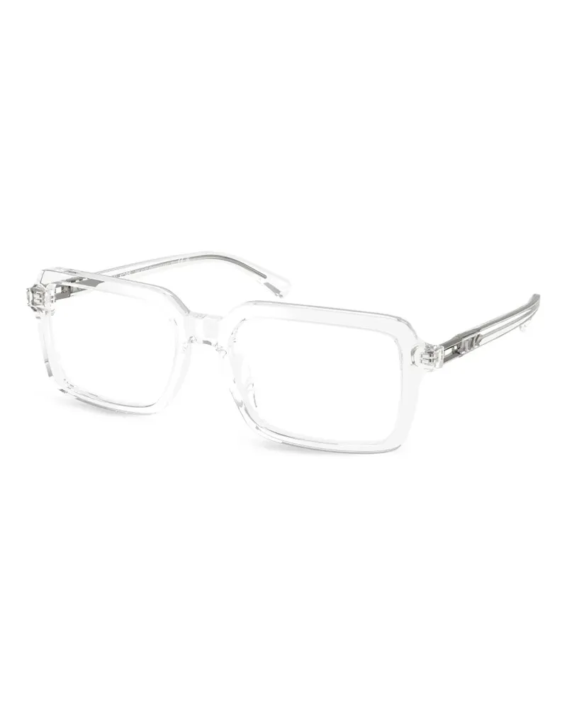 Michael Kors Brille mit eckigem Gestell - Weiß Weiß