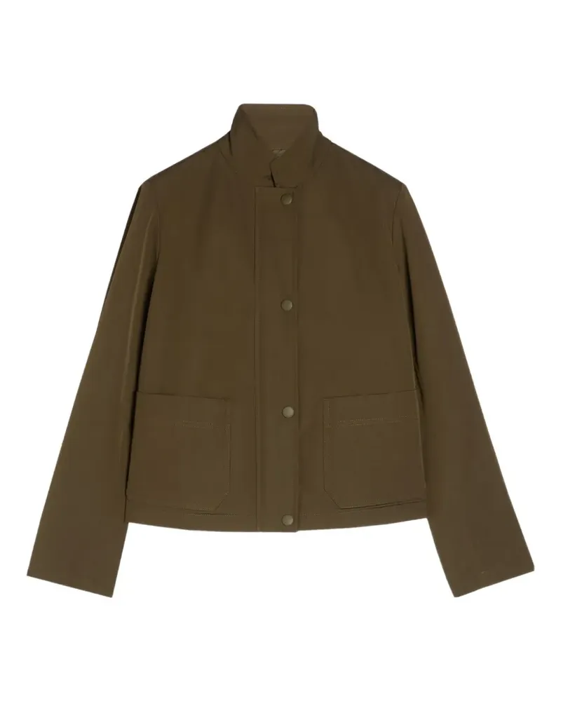 ASPESI Jacke mit geknöpftem Riegel - Grün Grün