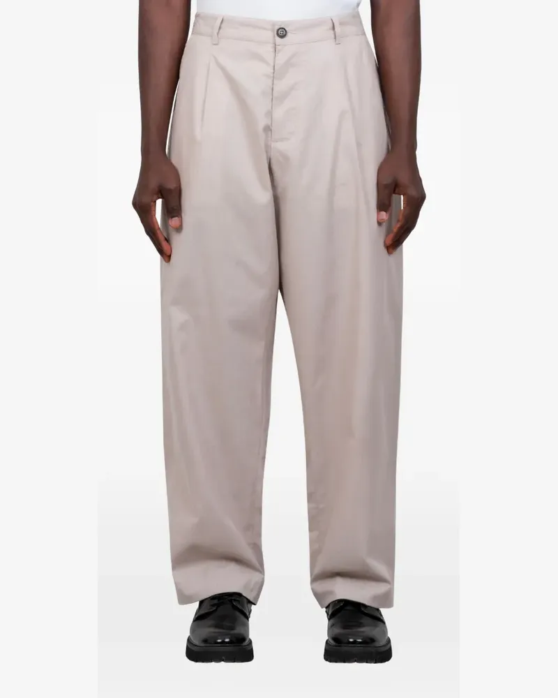 Universal Works Duke Hose mit Falten - Nude Nude