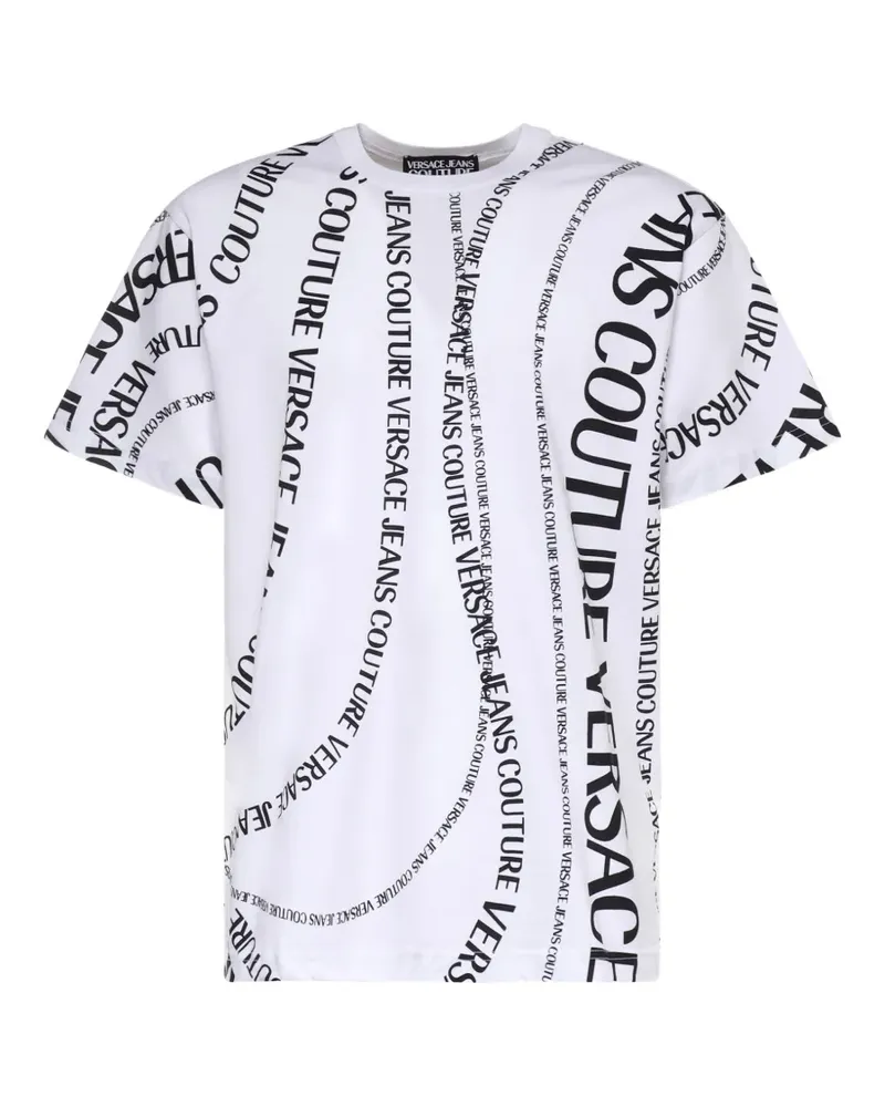 Versace Jeans logo-print T-shirt - Weiß Weiß