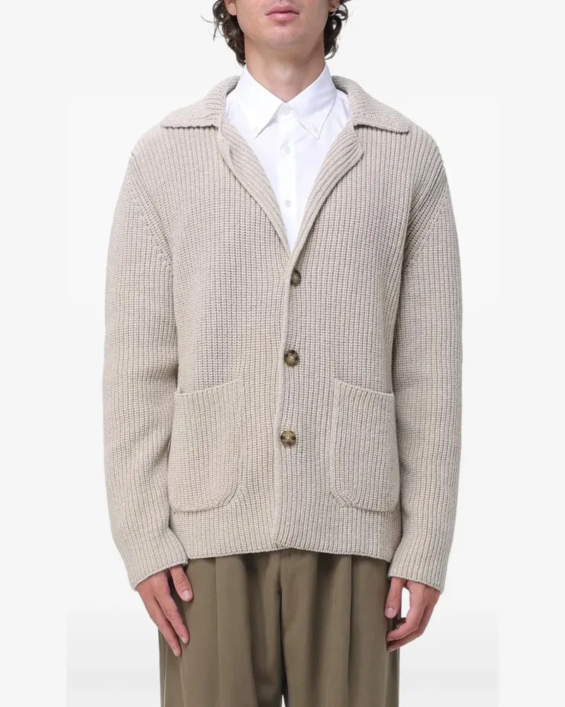 Brooksfield Gestrickter Cardigan - Nude Nude