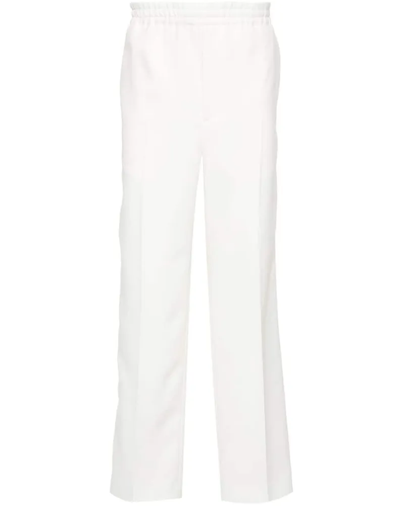 Gucci Hose mit Web-Detail - Weiß Weiß
