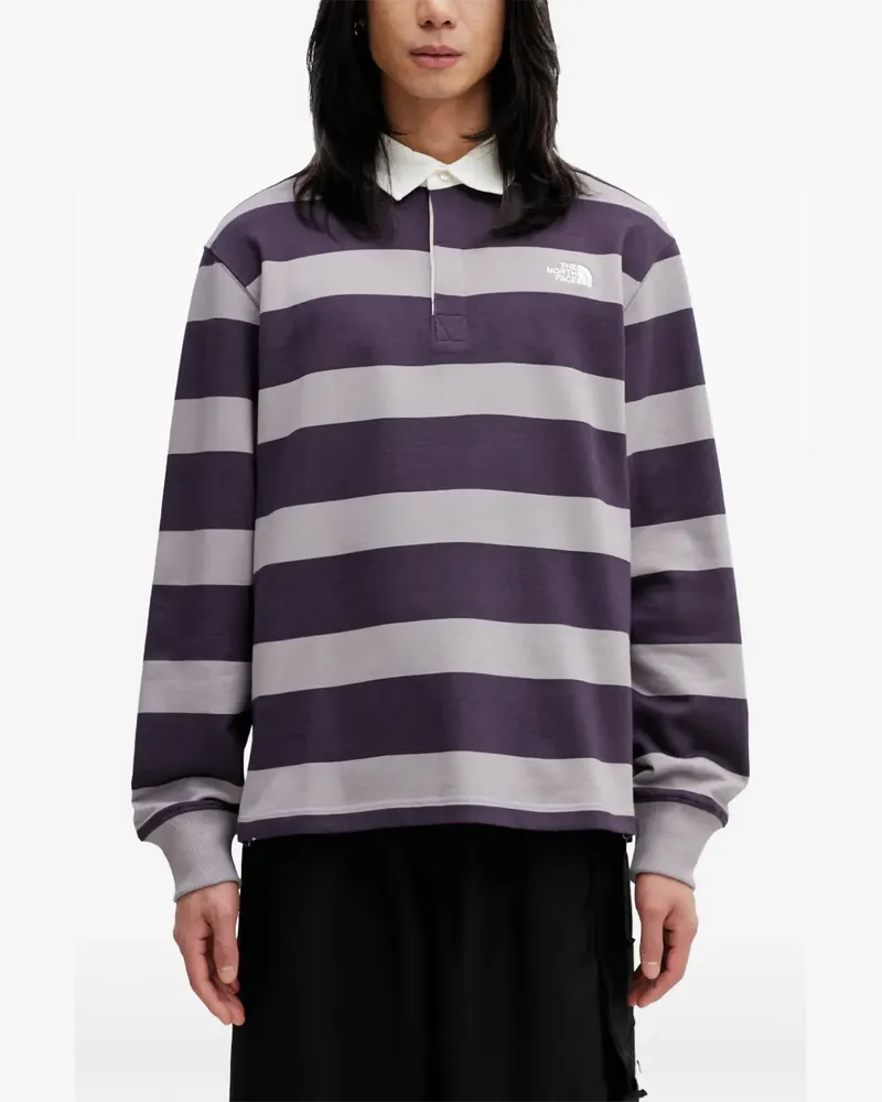 The North Face rugby polo sweatshirt - Violett Violett