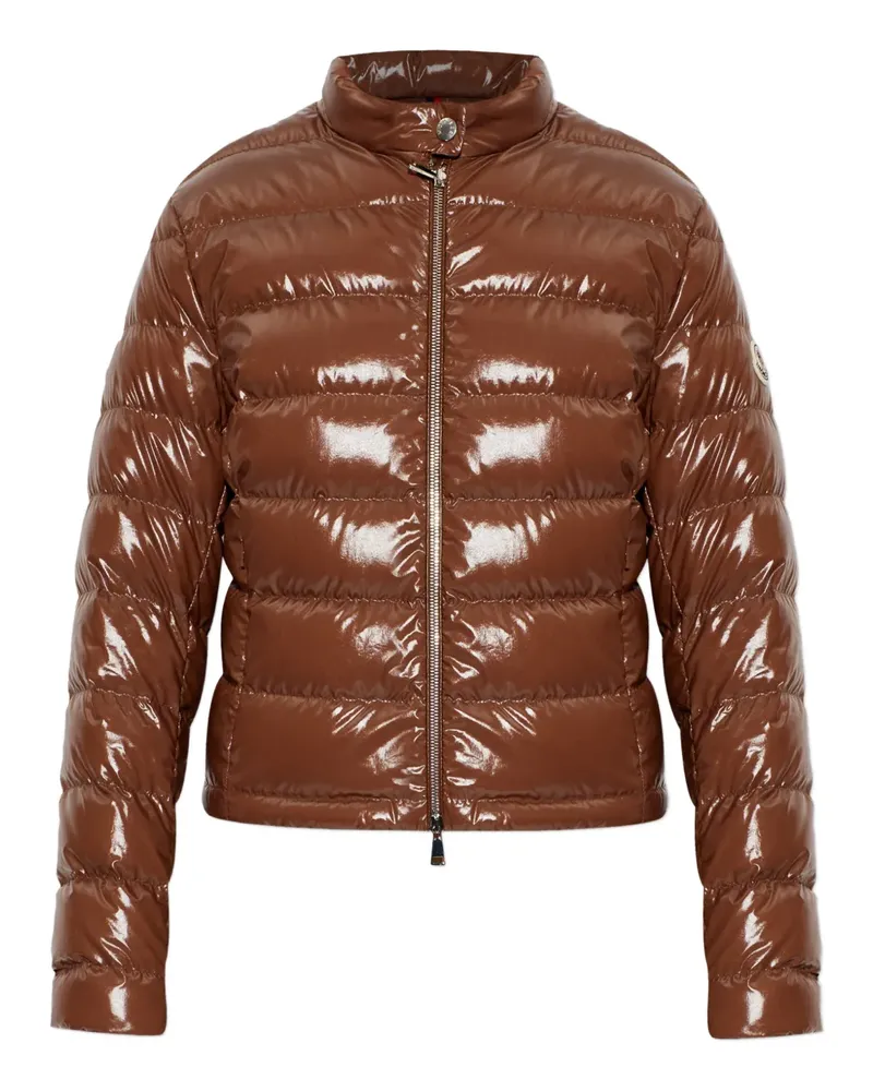 Moncler Papillon quilted jacket - Braun Braun