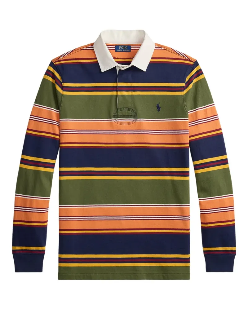 Ralph Lauren Gestreiftes Poloshirt - Grün Grün