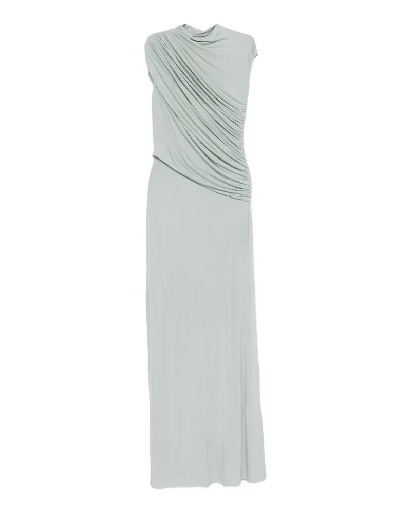 TOVE Drapiertes Saffron Maxikleid - Blau Blau