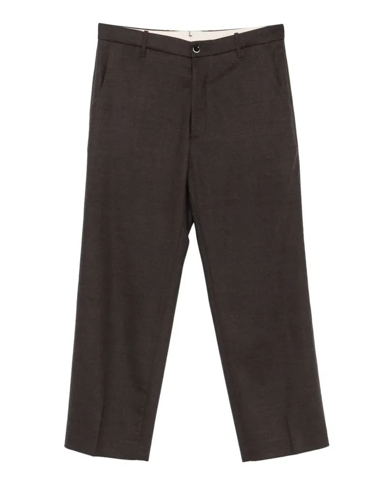 nine:inthe:morning Apollon Straight-Leg-Hose - Braun Braun