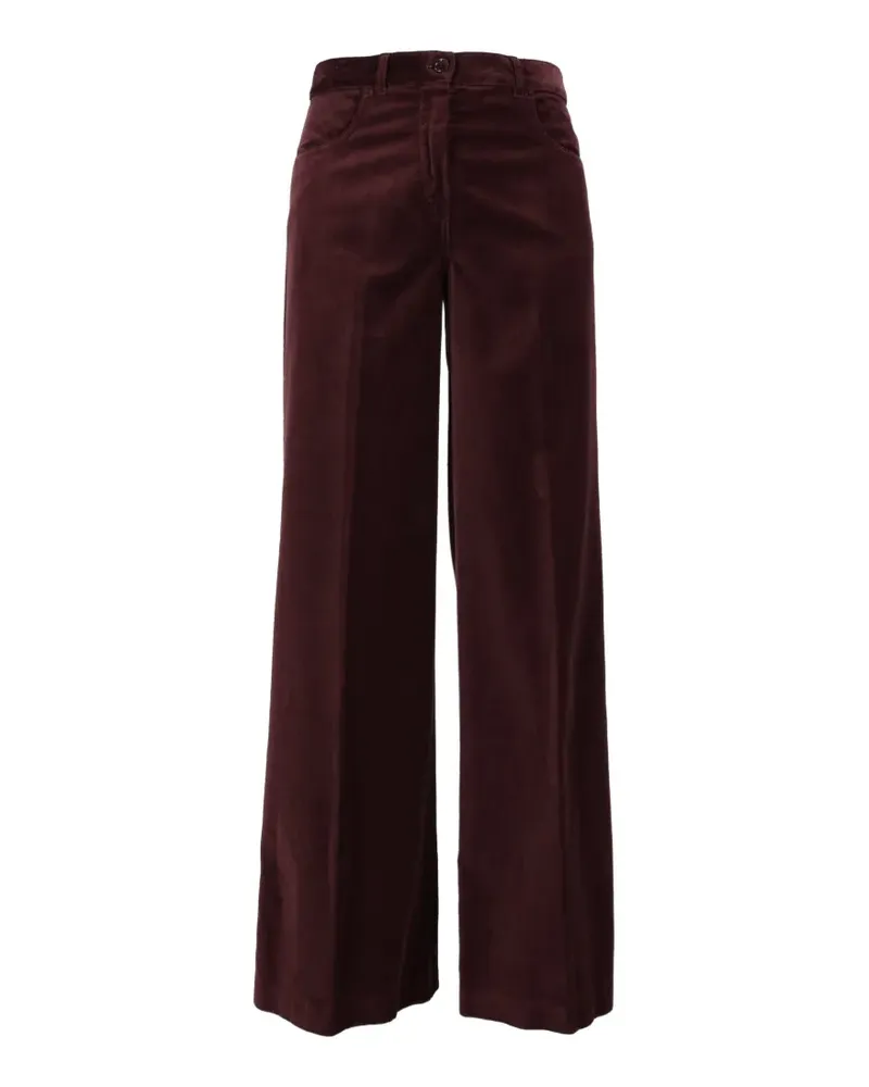 ASPESI Cordhose mit weitem Bein - Braun Braun