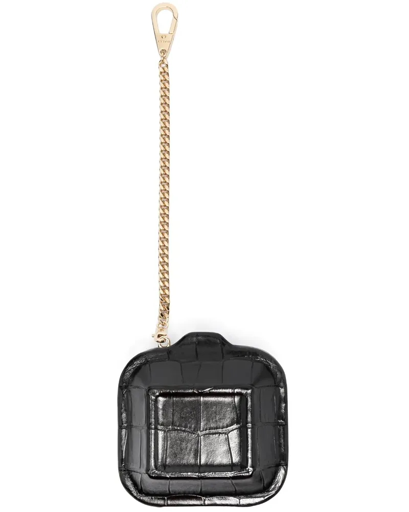 Bally AirPods-Hülle mit Logo-Print - Schwarz Schwarz