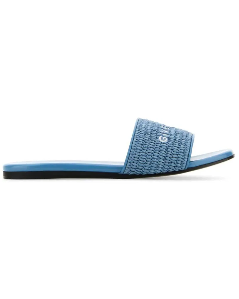 Givenchy Slipper mit 4G-Logo Blau