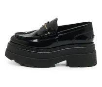 Carter Loafer mit Plateau - Schwarz