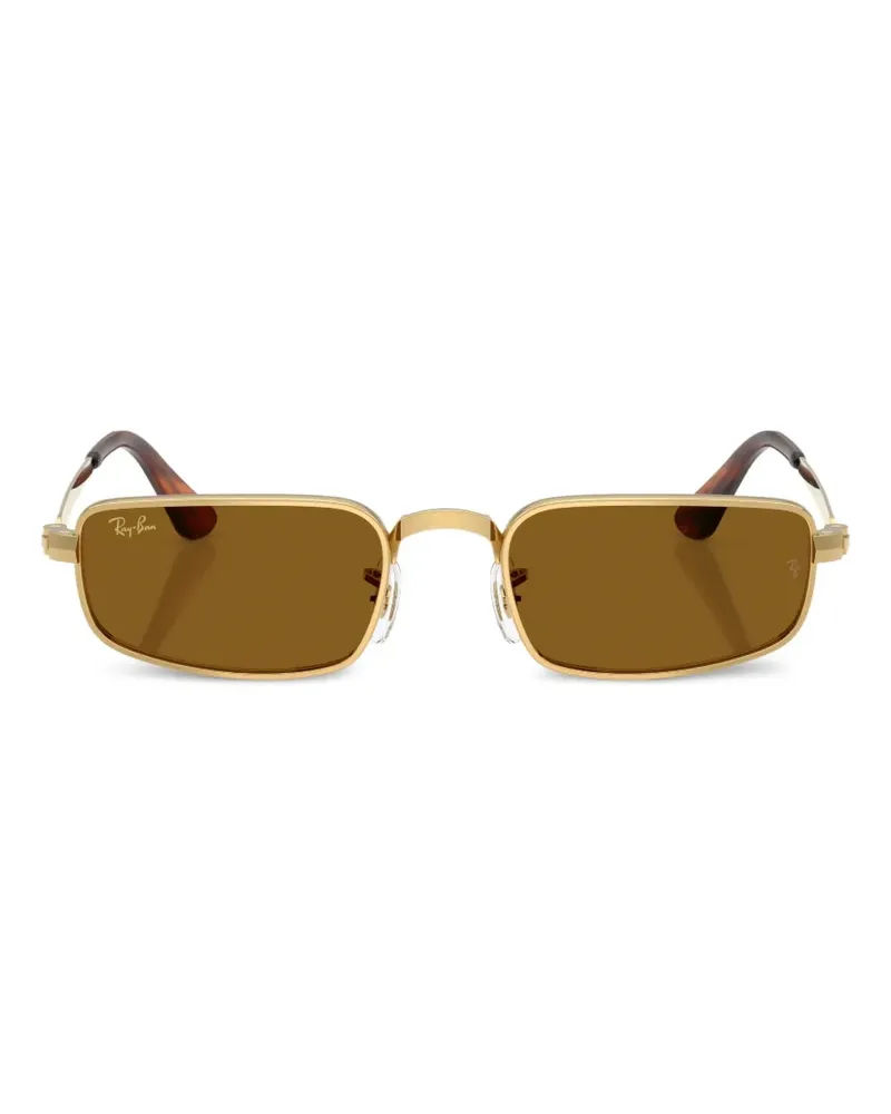 Ray Ban x A$AP Rocky Sonnenbrille mit eckigem Gestell - Gold Gold