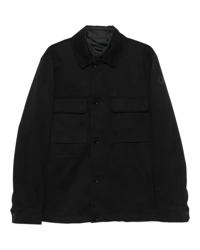 Moncler Thaldrik Mantel - Schwarz Schwarz