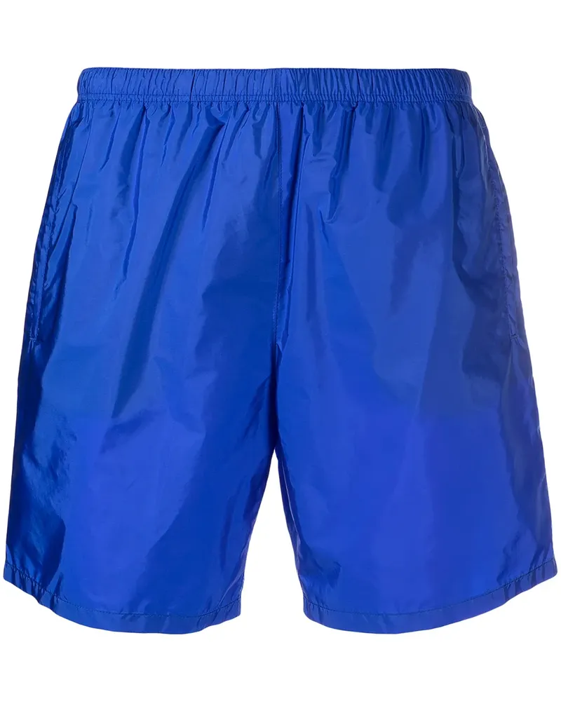 Prada recycled nylon swim shorts - Blau Blau