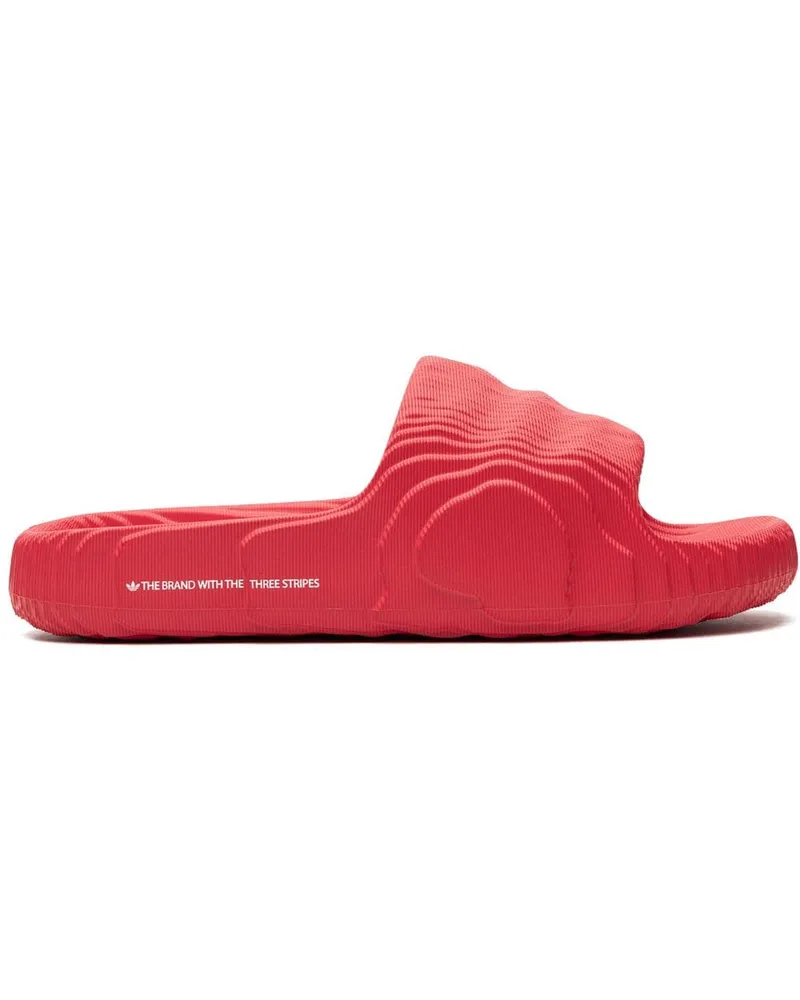 adidas Adilette 22 Scarlet Pantoletten - Rot Rot