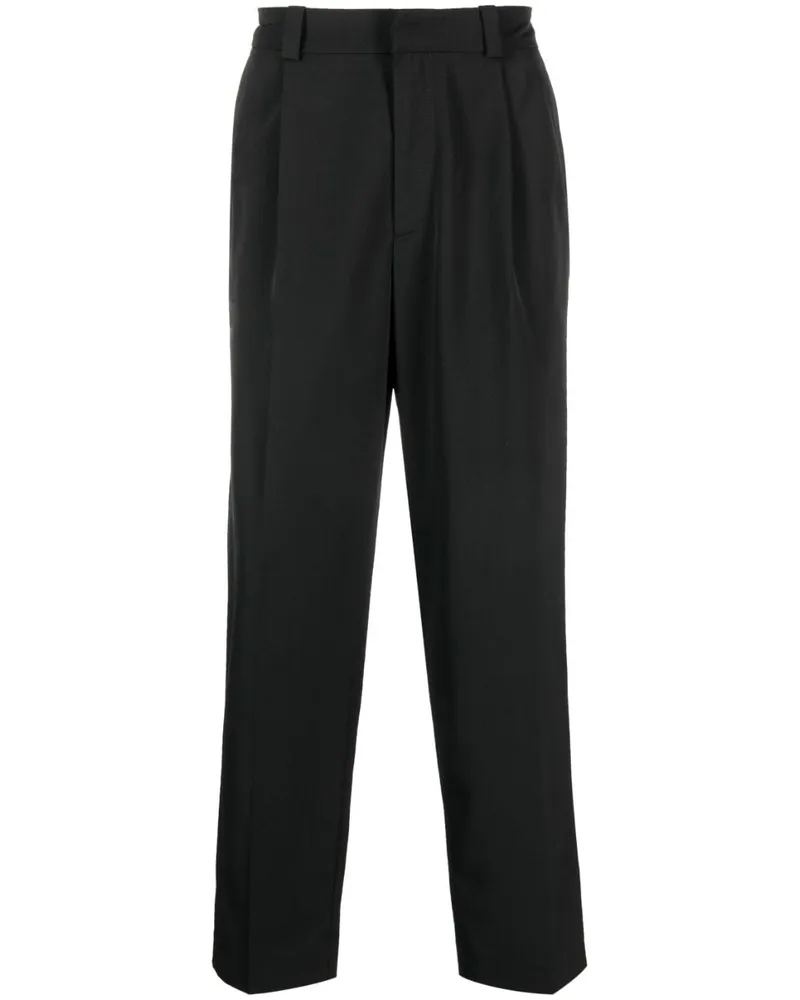 Acne Studios Halbhohe Hose - Schwarz Schwarz