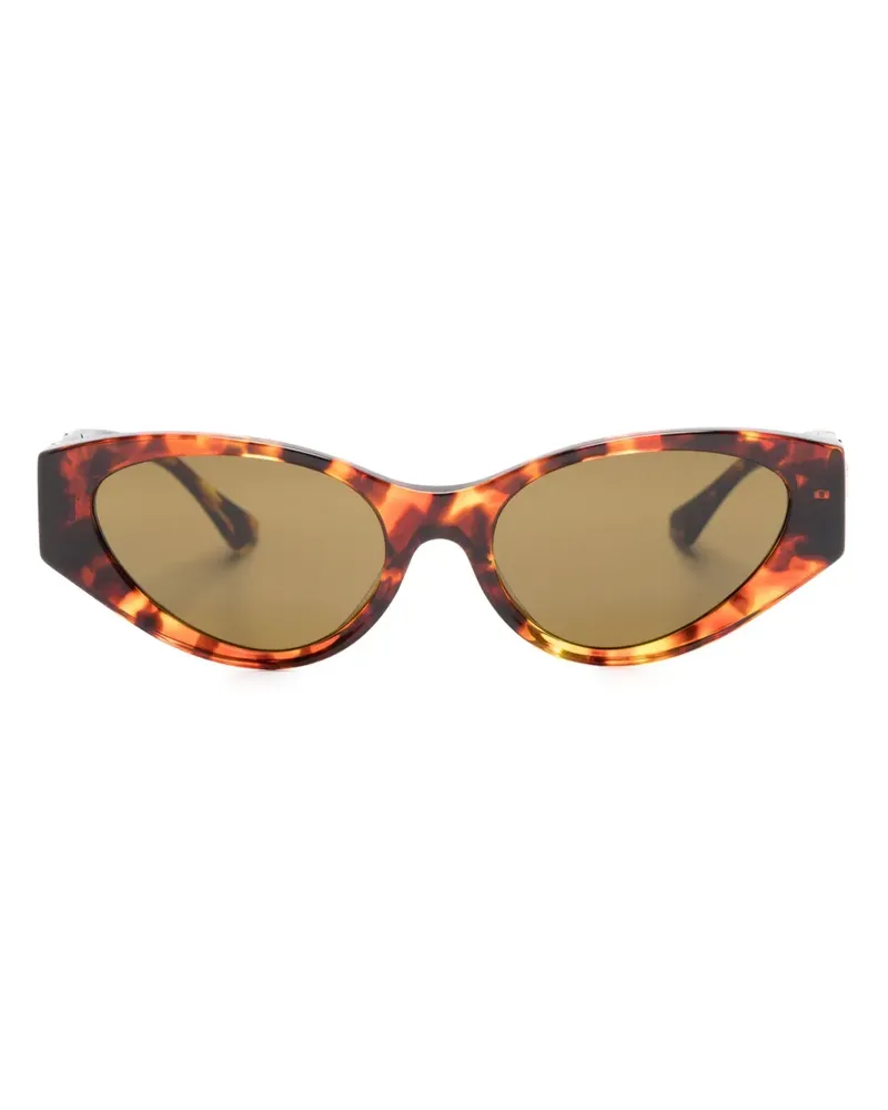 Versace Sonnenbrille mit Medusa - Braun Braun