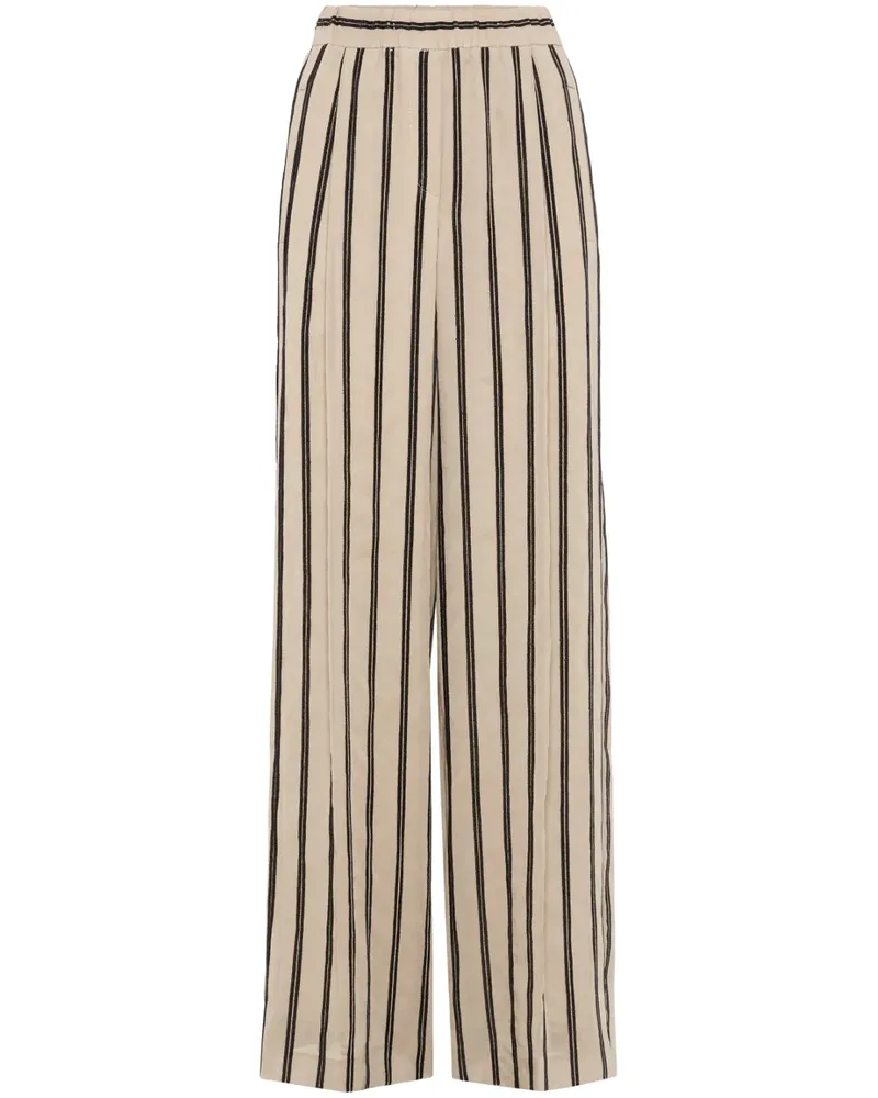 Brunello Cucinelli Jogginghose mit lockerem Schnitt - Nude Nude