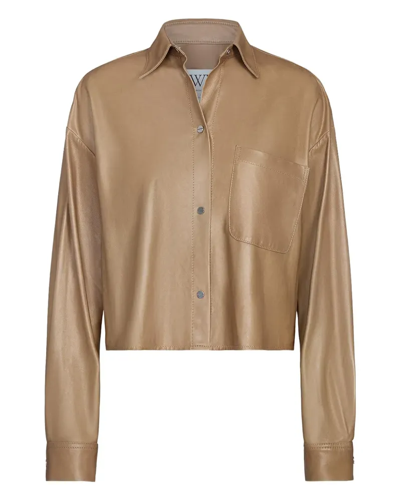 TWP pocket collared jacket - Nude Nude