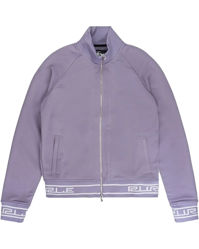 PURPLE BRAND Tricot "Lavender Grey" Sportjacke - Violett Violett