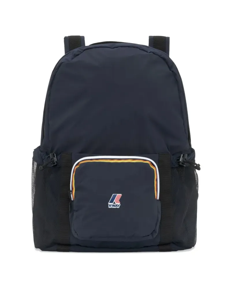 K-Way Rucksack mit Logo - Blau Blau