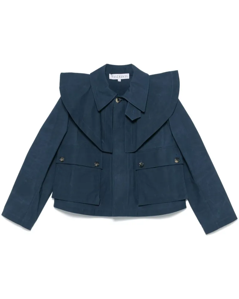 J.W.Anderson Cropped-Jacke - Blau Blau