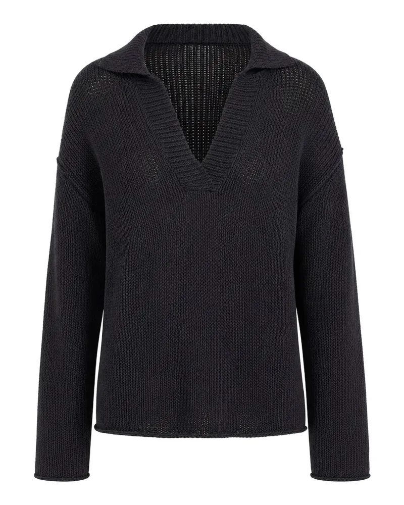 Vince Beschichteter Pullover - Blau Blau
