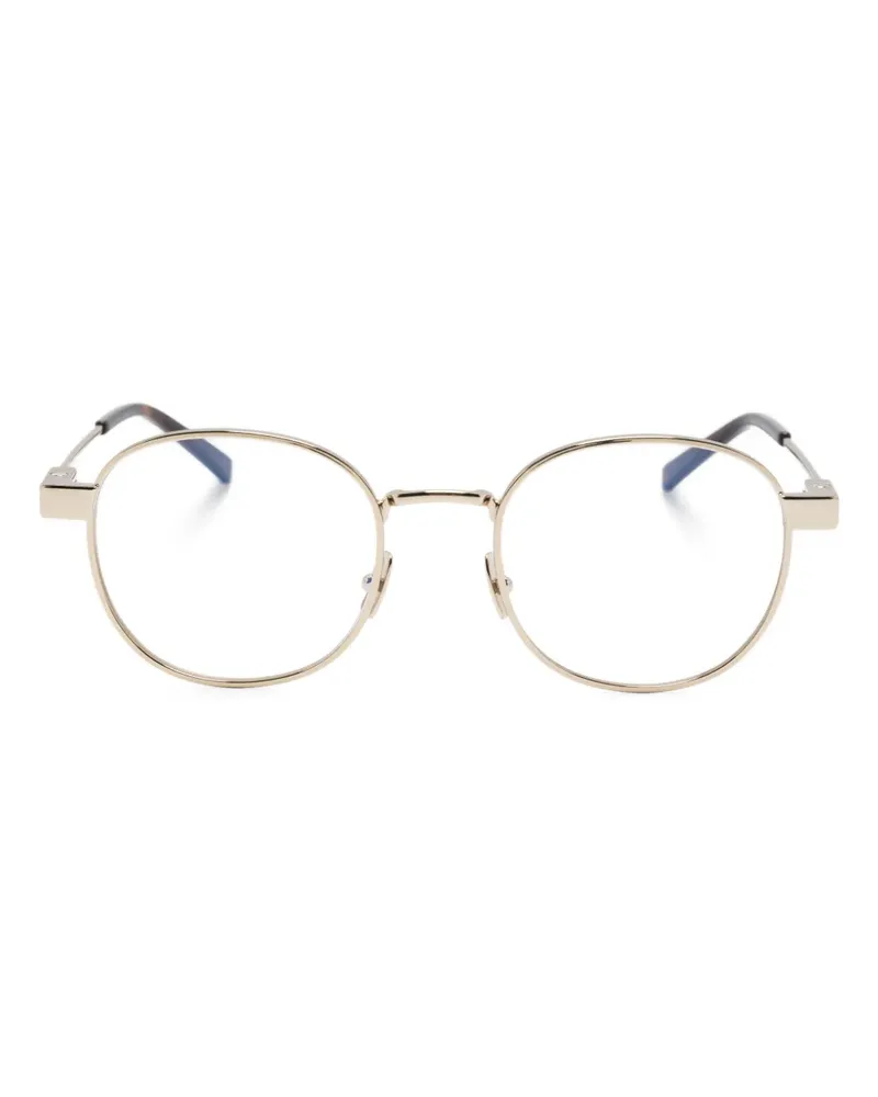 Saint Laurent Brille mit rundem Gestell - Gold Gold