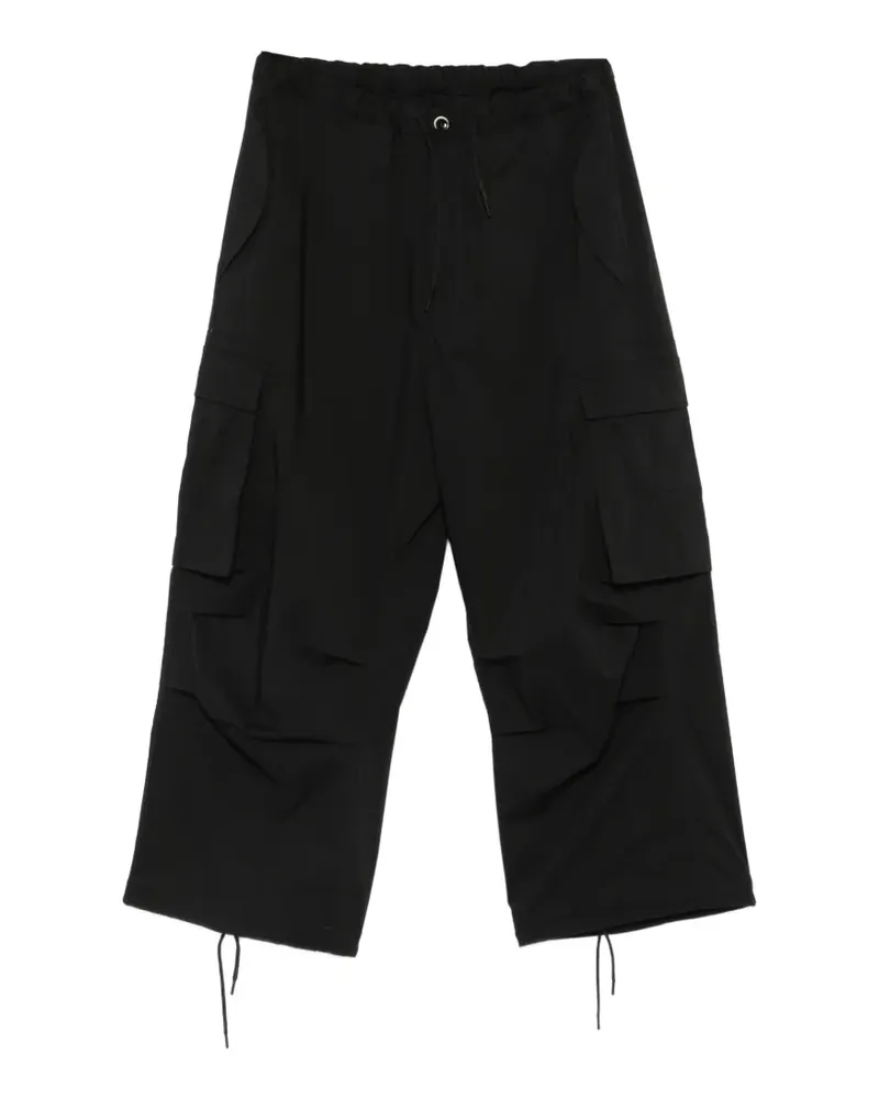 nine:inthe:morning Lucien cargo-pockets trousers - Schwarz Schwarz
