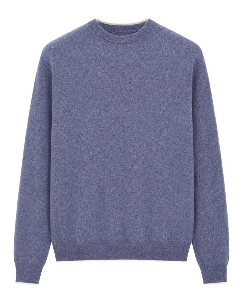 Paul & Shark Kaschmirpullover mit rundem Ausschnitt - Blau Blau
