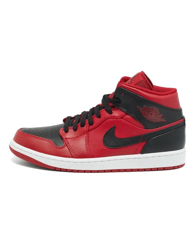 Jordan Air  1 Reverse Bred Sneakers - Schwarz Schwarz