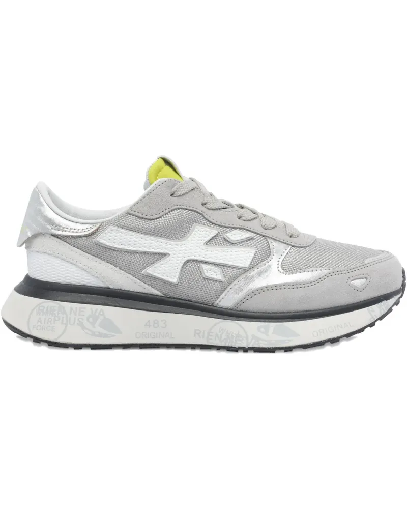 Premiata Lauryn Sneakers mit Logo - Grau Grau
