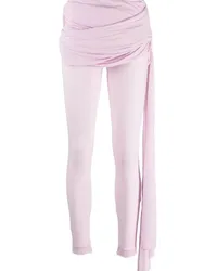 Magda Butrym Klassische Leggings Rosa