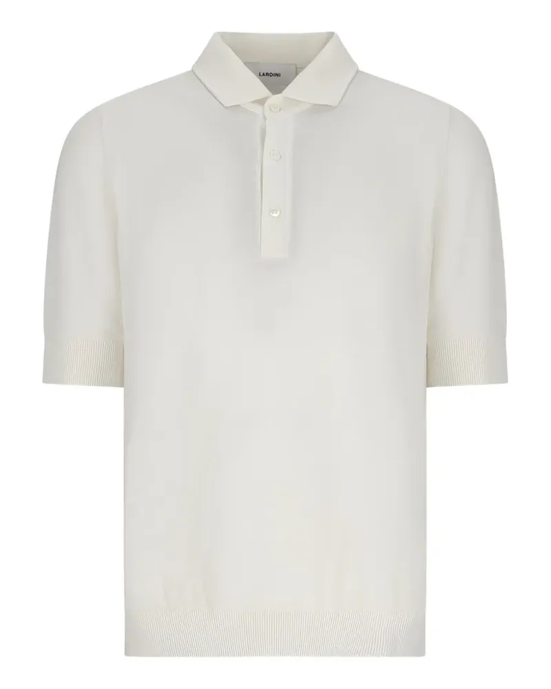 LARDINI buttoned polo shirt - Nude Nude