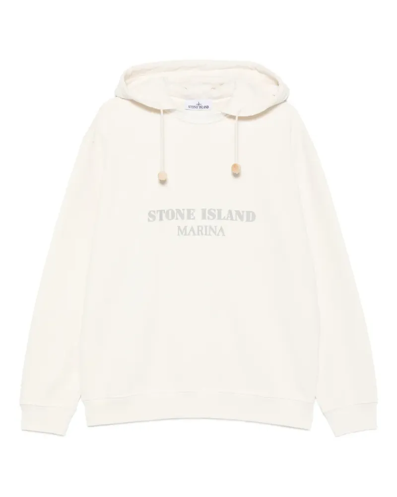 Stone Island marina hoodie - Weiß Weiß