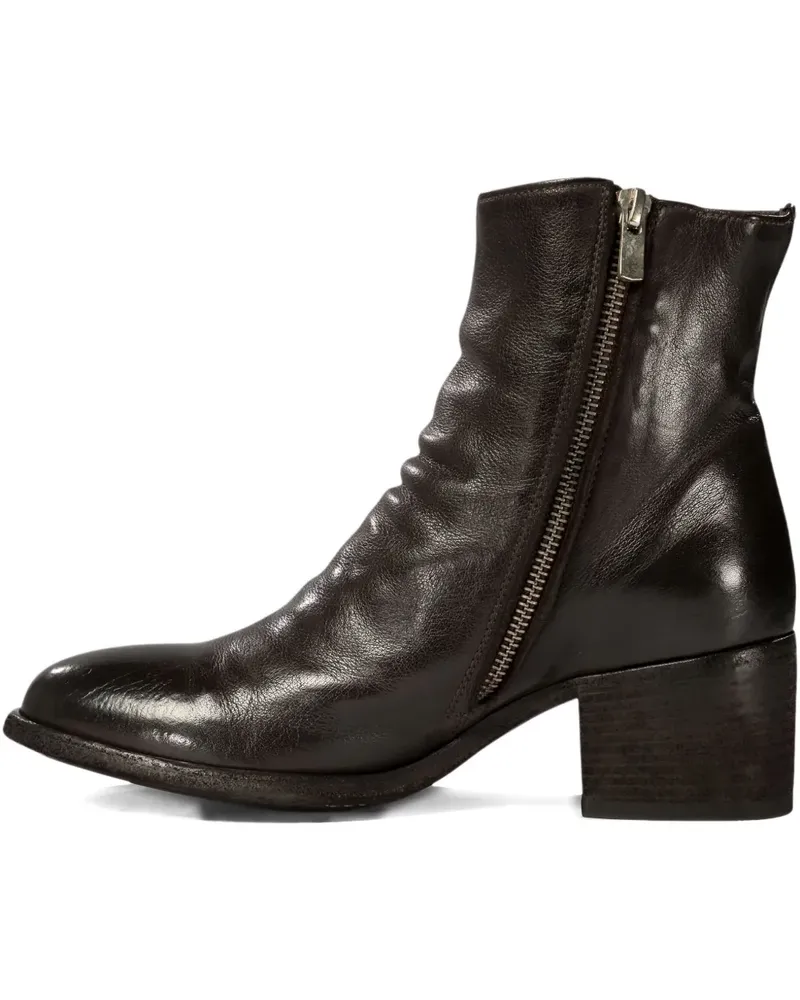 Officine Creative Italia Stiefel mit Blockabsatz 55mm - Braun Braun