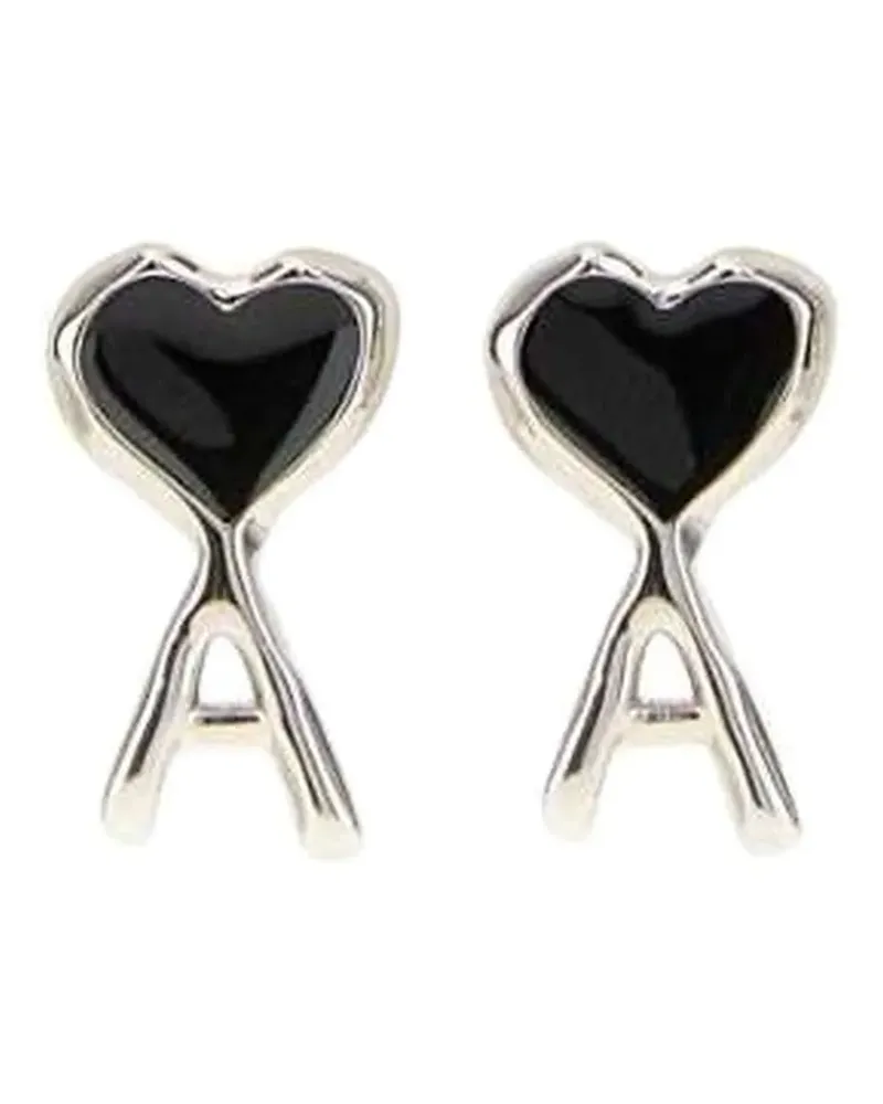AMI Paris Ami de Coeur Ohrringe - Silber Silber