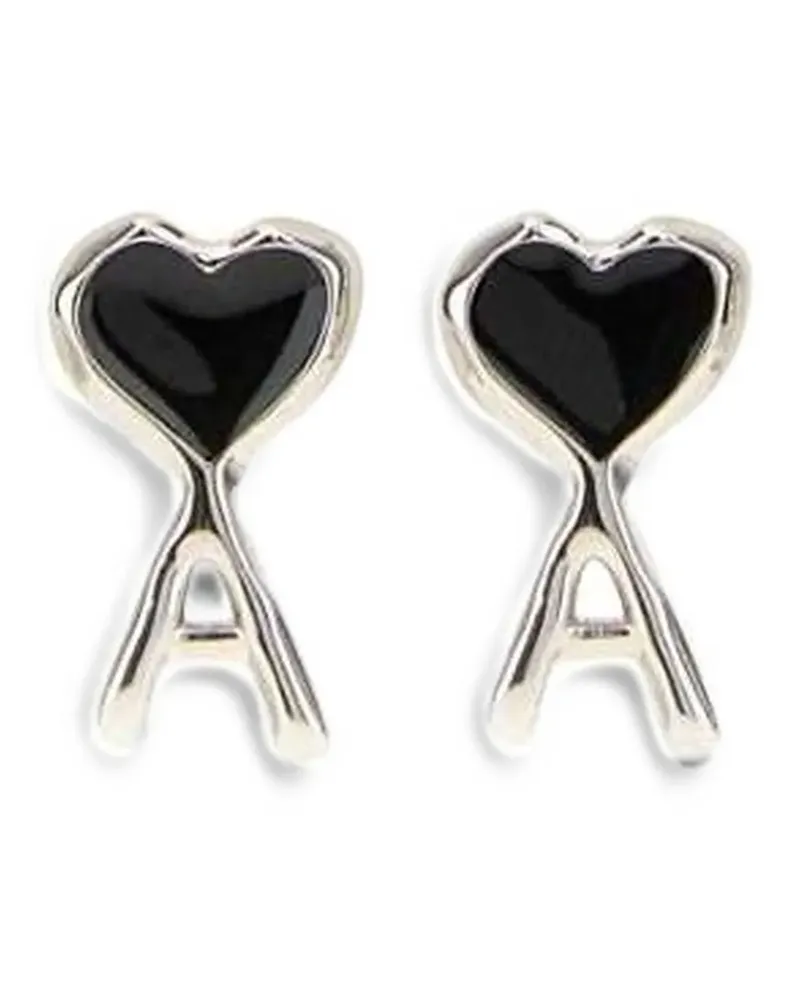 AMI Paris Ami de Coeur earrings - Silber Silber