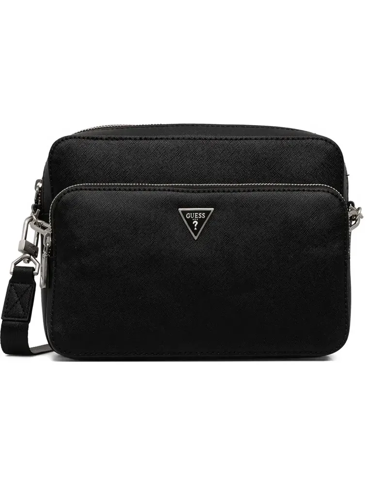 Guess Gürteltasche mit Logo-Schild - Schwarz Schwarz